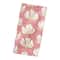 Pink Floral Pattern 10" x 10" Cotton Twill Napkin